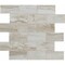 Msi Bernini Bianco SAMPLE Matte Porcelain Mesh-Mounted Mosaic Floor & Wall Tile ZOR-PT-0390-SAM - alternate 1